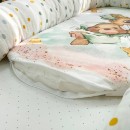 Protectie somn – Baby Nest patut bebe Ursulet verde menta (3)